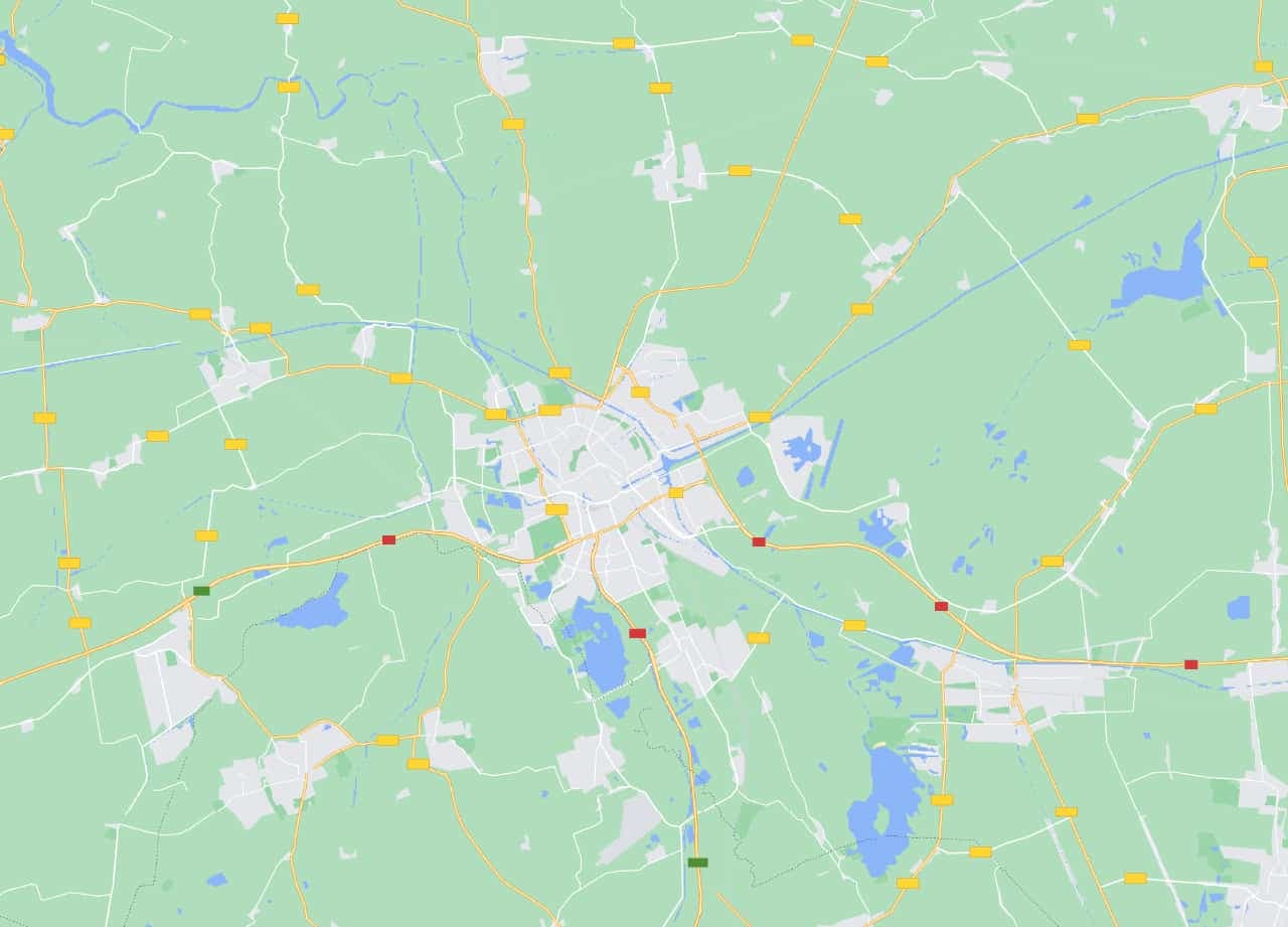 Eine Landkarte
